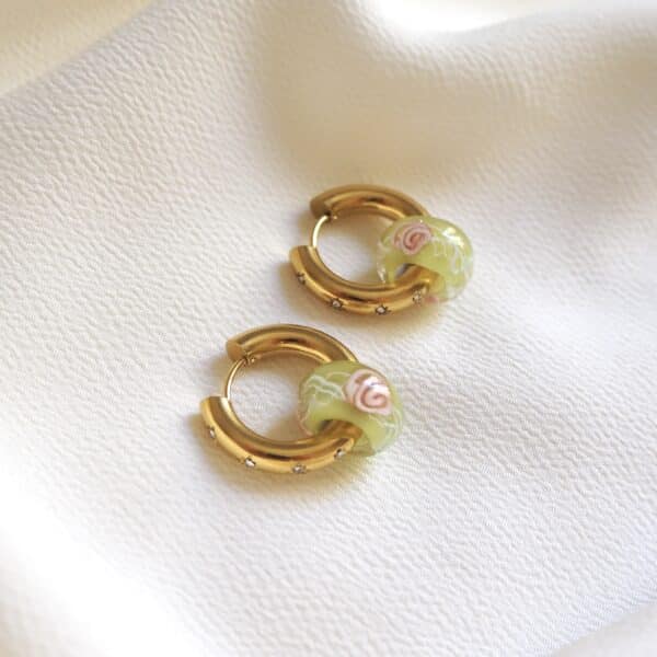 Pendientes Tulipán