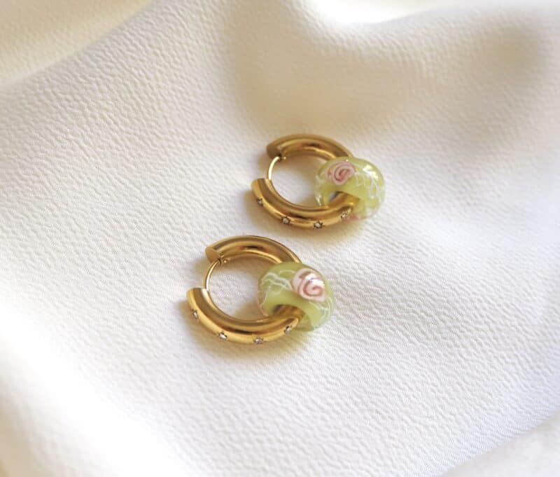 Pendientes Tulipán