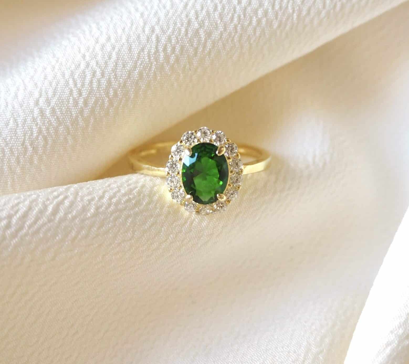 Solitario Esmeralda Calma Jewels