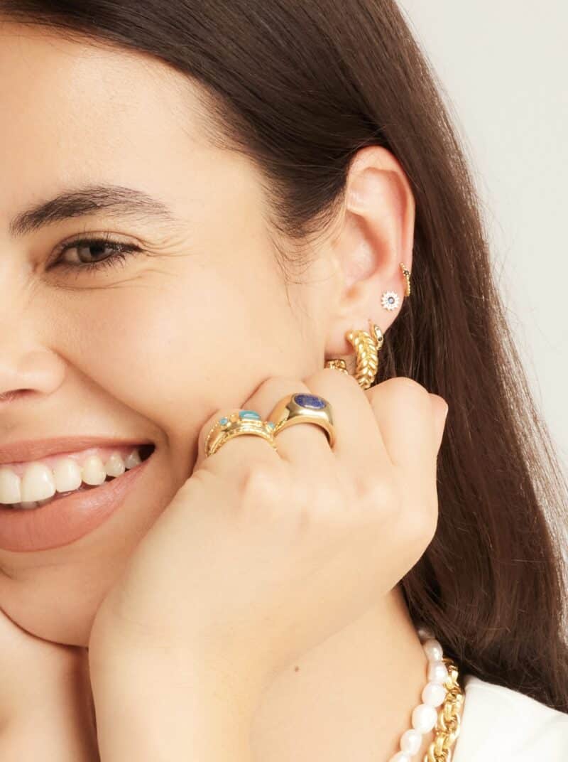 Pendientes Zafiro - Imagen 2