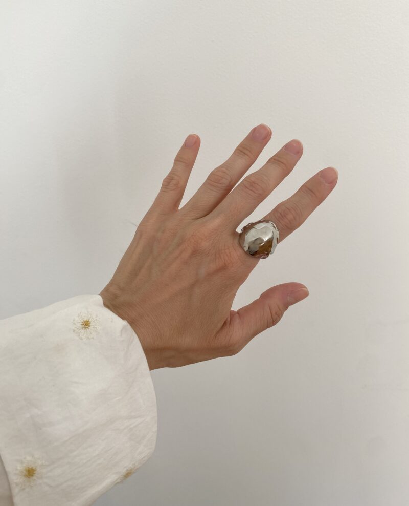 Anillo Valerie Plateado - Imagen 3
