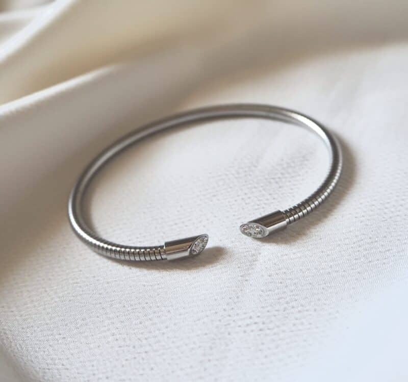 Pulsera Emilie Plateada