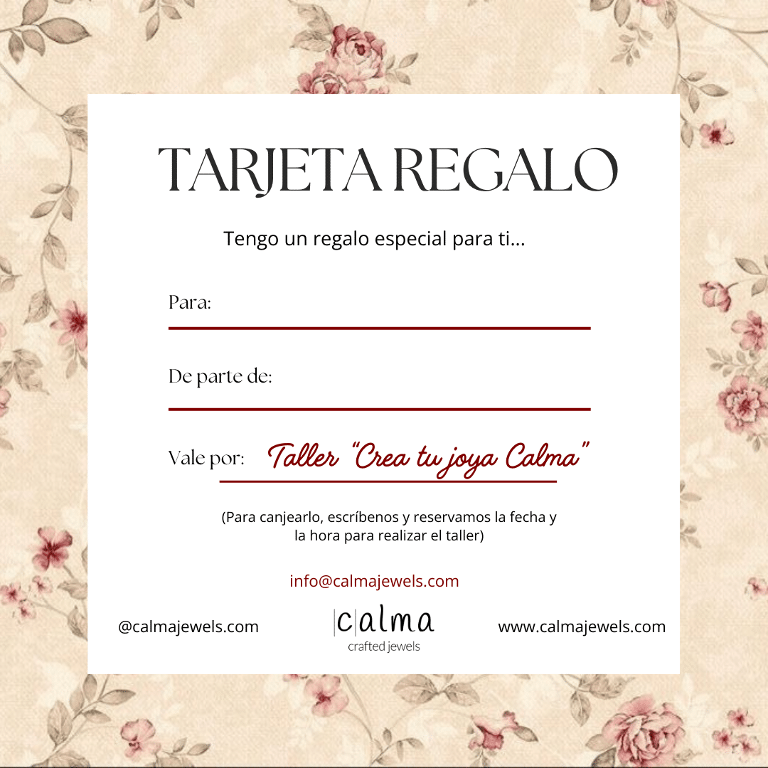 Tarjeta Regalo Taller