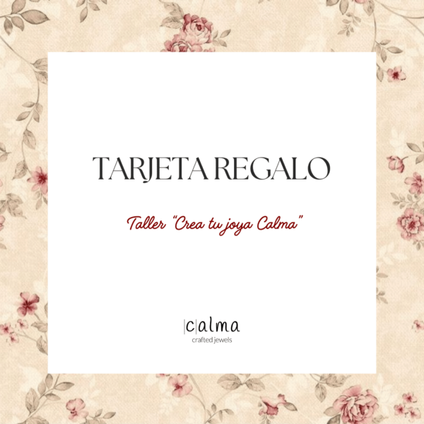 Tarjeta Regalo Taller Joyas