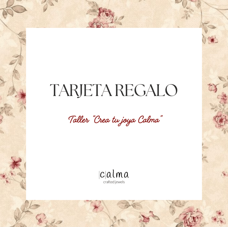 Tarjeta Regalo Taller Joyas