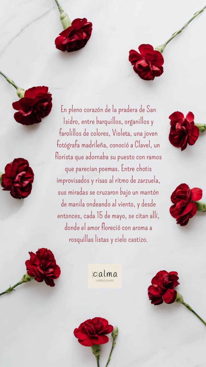 Pendientes Violeta. Edición especial San Isidro - Imagen 2